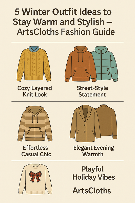 5 Winter Outfit Ideas to Stay Warm and Stylish – ArtsCloths Fashion Guide