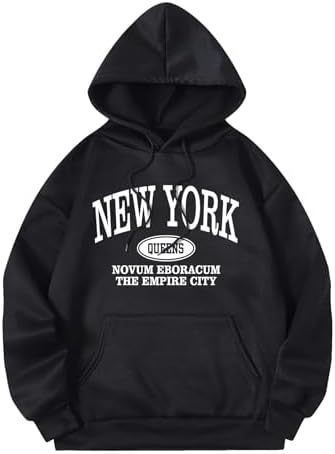 ArtsCloths Women’s Letter Pattern Hoodie Pullover Sweater – Casual Streetwear Winter Fashion Arts Cloths