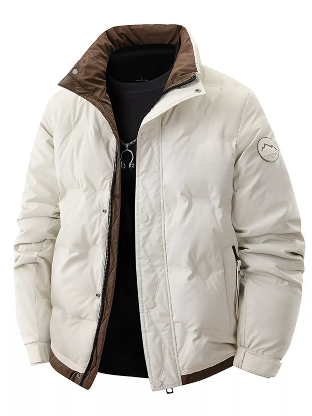 ArtsCloths Men’s Plus Size Warm Padded Lightweight Coat – Comfortable Winter Outerwear
