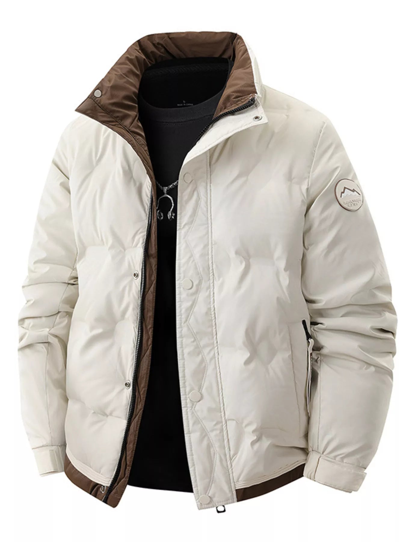 ArtsCloths Men’s Plus Size Warm Padded Lightweight Coat – Comfortable Winter Outerwear
