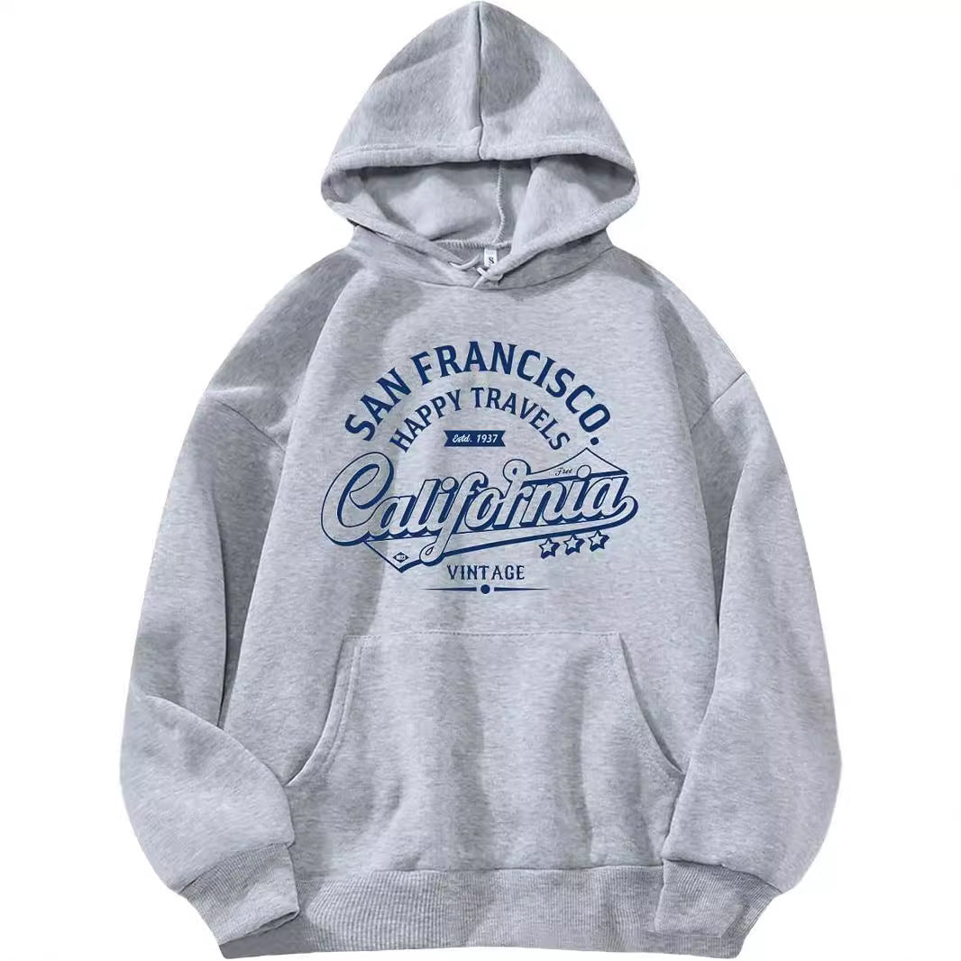 ArtsCloths Women’s Letter Pattern Hoodie Pullover Sweater – Casual Streetwear Winter Fashion Arts Cloths